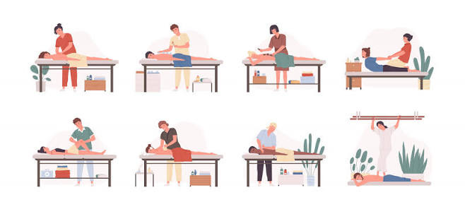 Phân biệt massage Thái, Thụy Điển và Shiatsu