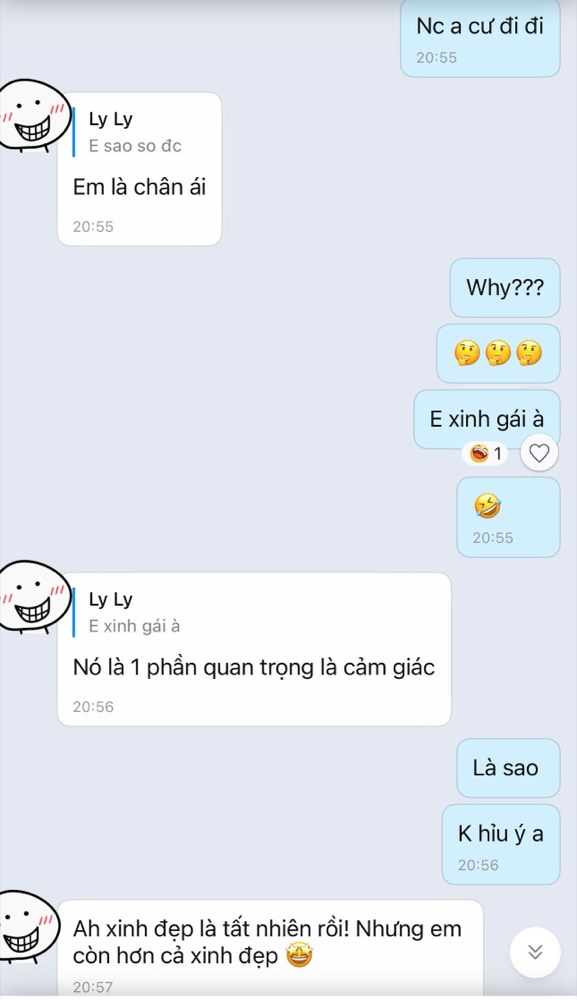 Đánh giá của khách qua tin nhắn LyLy Spa
