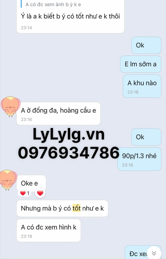 Khách cảm ơn dịch vụ massage tại nhà LyLy Spa