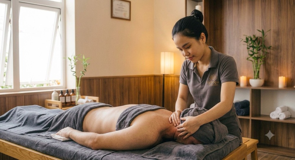 Massage tại nhà Long Biên Hà Nội - LyLy Spa