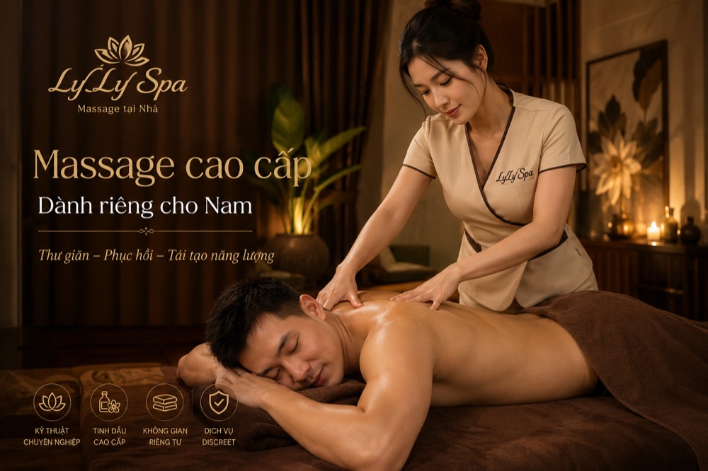 Massage thư giãn trọn gói A–Z - Gói Massage Lux tại LyLy Spa